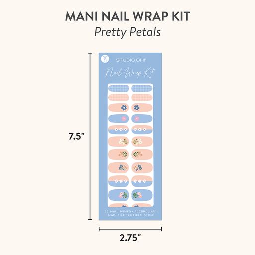 Pretty Petals Nail Wrap Kit