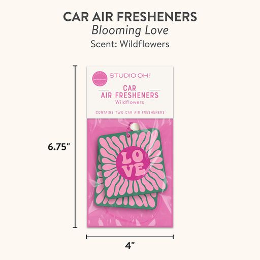 Blooming Love Car Air Freshener