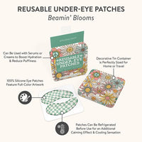 Beamin' Blooms Reusable Under-Eye Patches