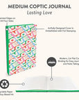 Lasting Love Medium Coptic-Bound Journal