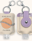 Energy Flows Hand-Sanitizer Holder with Travel Bottle