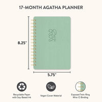 2024 Pistachio Agatha Planner