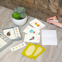 Jubilee Note Card Set with Stickers