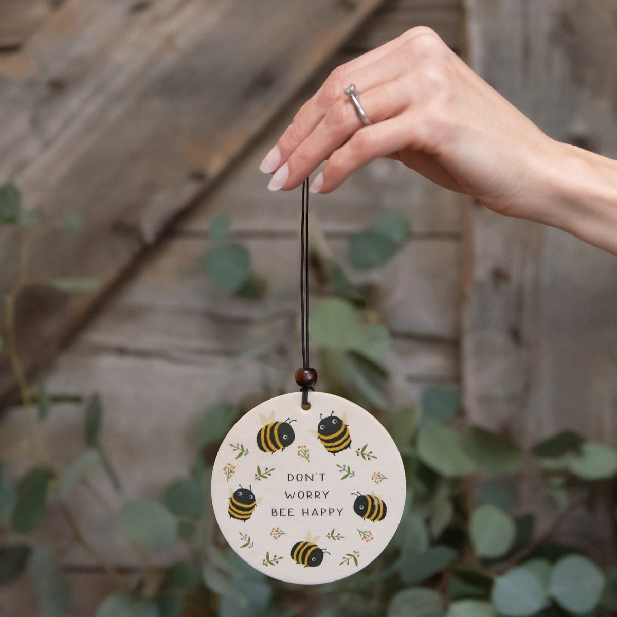 Don't Worry Bee Happy Car Air Freshener