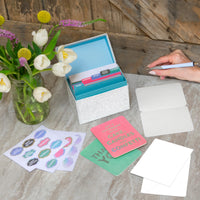 Silver Glitter All-Occasion Greeting Card Assortment