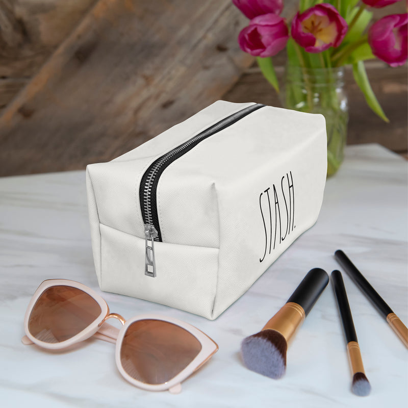 Rae Dunn STASH Loaf Cosmetic Bag
