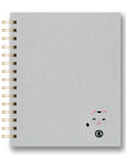 Good Juju Embroidered Tabbed Spiral Notebook