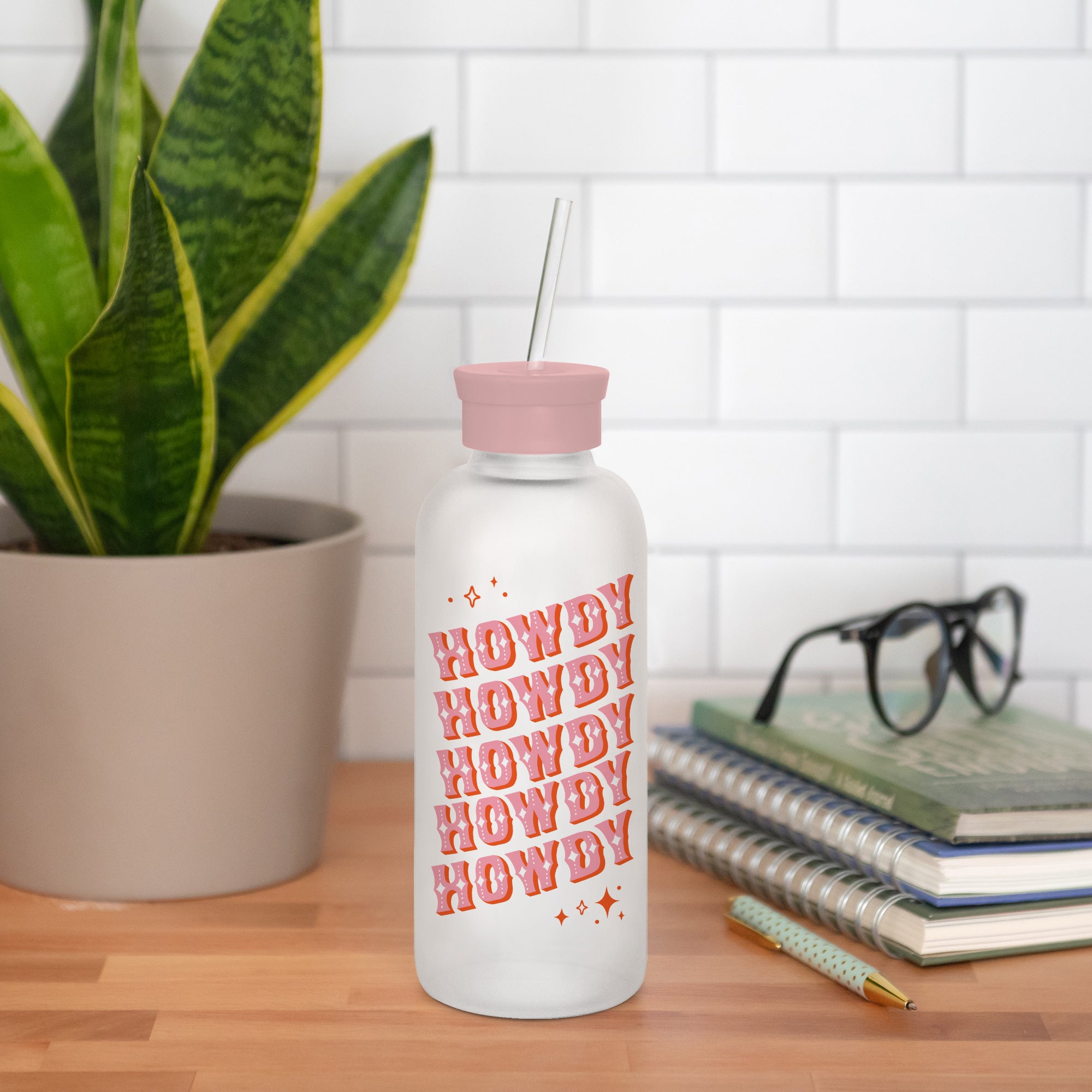 Studio Oh! Howdy Partner Water Bottle - Thumbnail 4