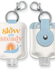 Slow and Steady Hand-Sanitizer Holder with Travel Bottle