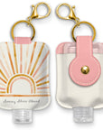 Sunny Skies Ahead Hand-Sanitizer Holder with Travel Bottle