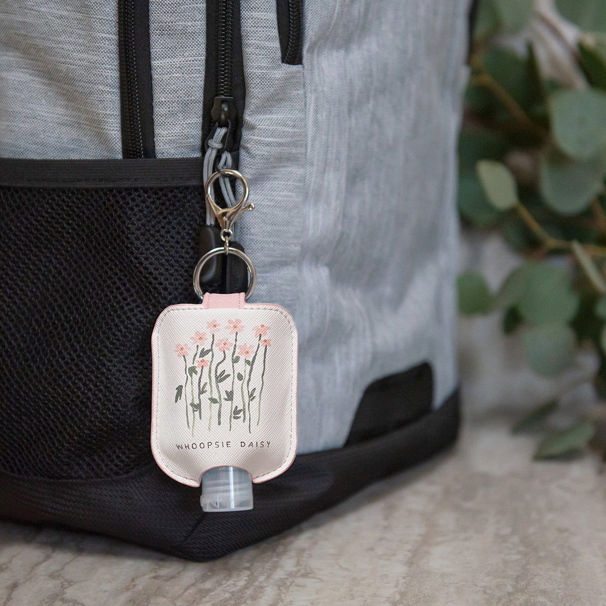 Whoopsie Daisy Hand-Sanitizer Holder with Travel Bottle – Studio Oh!