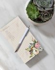 Bella Flora (Ivory) Chunky List Pad