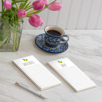 Rae Dunn GROCERIES Two-Pack List Pad Set