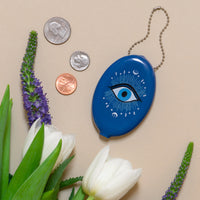 Evil Eye Retro Coin Pouch