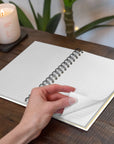 Don't Worry Bee Happy Medium Spiral Notebook